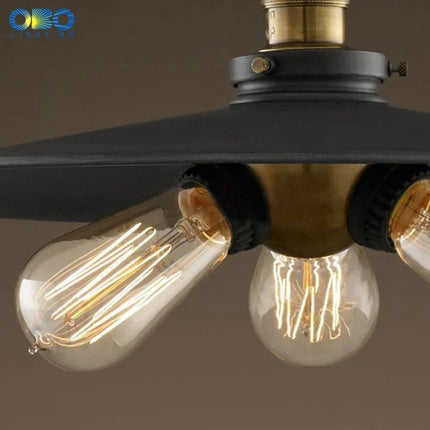Suspension vintage en fer pour éclairage intérieur bar et boutique — LZ4P7X