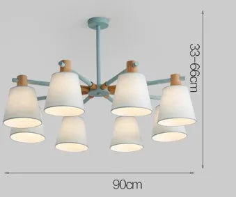 Lustre suspension LED au design nordique moderne — LZ4X9P2
