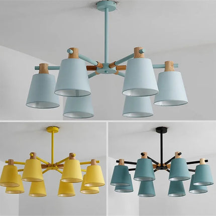 Lustre suspension LED au design nordique moderne — LZ4X9P2