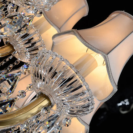 Lustre en cristal moderne pour éclairage élégant et raffiné — LZ4X9P2