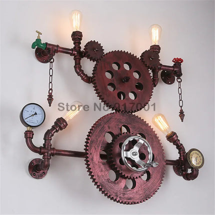 Applique murale vintage style européen pour café et restaurant — LZ7D9Q2