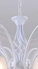 Corps blanc / 5 lumières