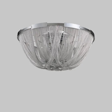 Plafonnier en aluminium avec pampilles et ampoule LED intégrée — LZ4X9P