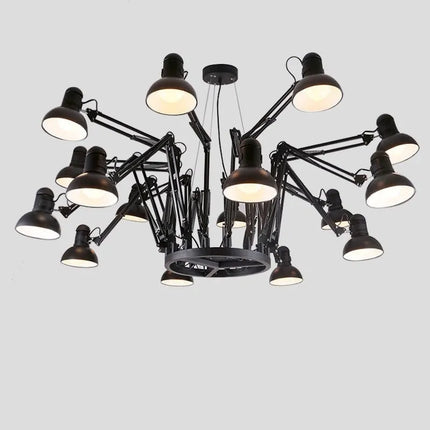 Suspension LED en métal design araignée — LZ4X9P