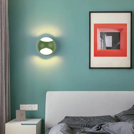 Applique murale LED moderne avec fond chromatique pour intérieur — LZ4X9P2