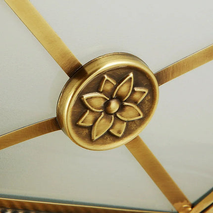 Plafonnier en cuivre au design moderne et élégant — LZ4X9P