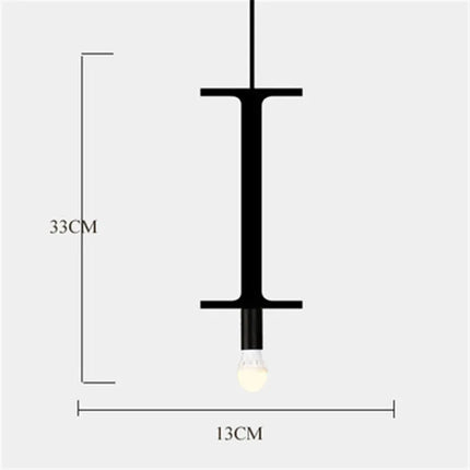 Suspension nordique décorative DIY pour loft et bar — LZ4X9JQ