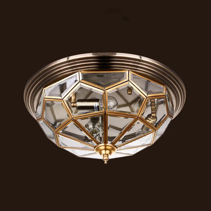 Plafonnier design en cuivre pour intérieur moderne élégant — LZ4X9J