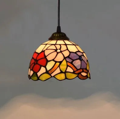 Suspension colorée au style méditerranéen d’inspiration marocaine — LZ4F7Q2