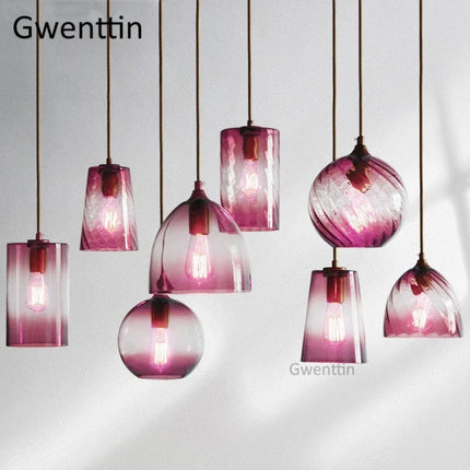 Suspension moderne en verre teinté pour intérieur — LZ4X9T