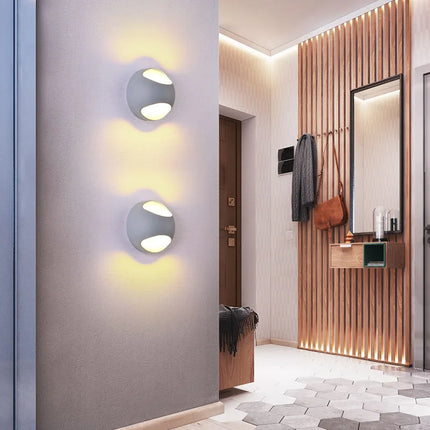 Applique murale LED moderne avec fond chromatique pour intérieur — LZ4X9P2