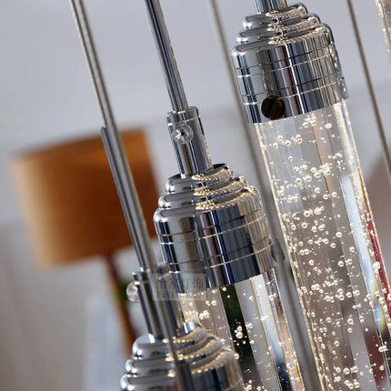 Lustre spirale LED XL pour éclairage intérieur élégant — LZ4P9XQ