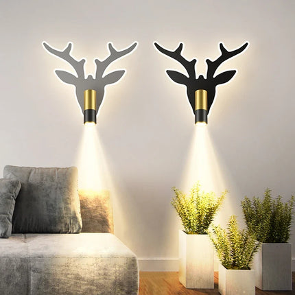 Applique murale LED moderne en bois pour éclairage intérieur — LZ4X9T2