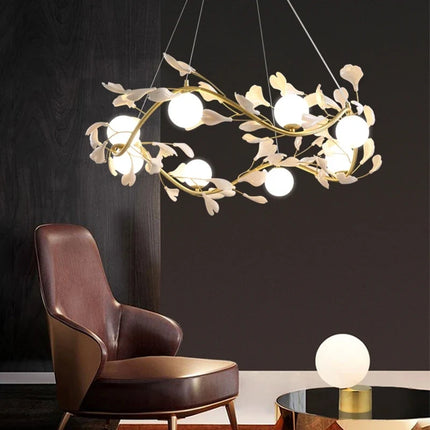 Lustre nordique élégant pour décoration intérieure romantique — LZ4X9T