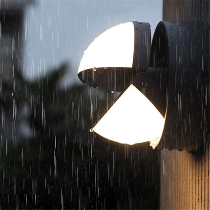 Applique murale LED étanche pour extérieur jardin et allée décorative — LZ4X9T