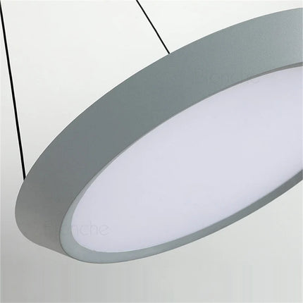 Suspension ronde LED pour éclairage intérieur moderne — LZ4X9T