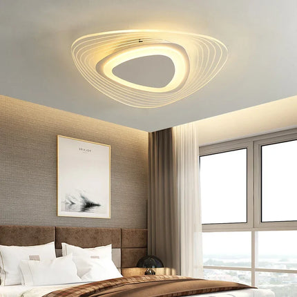 Lustre LED avec télécommande pour éclairage intérieur moderne — LZ4X9Q