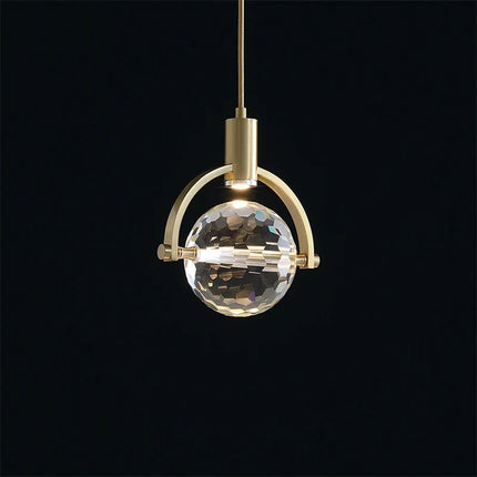 Suspension LED en cristal au design nordique luxueux — LZ4X9T