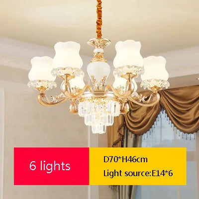 Lustre moderne en cristal pour éclairage élégant et raffiné — LZ4M9Q2
