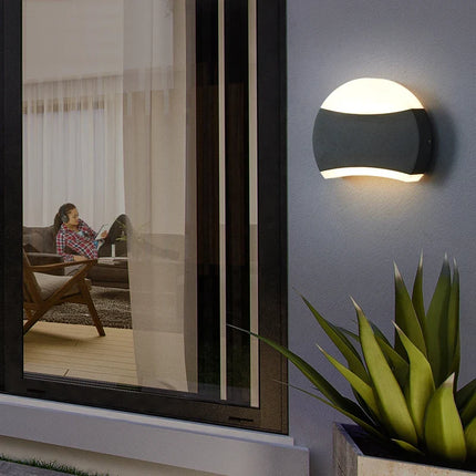 Applique murale extérieure étanche pour terrasse et porche moderne — LZ4X9T2