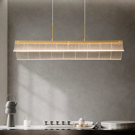 Lustre suspension moderne en cuivre pour éclairage intérieur — LZ4X9P