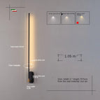 Noir-or 100cm / Lumière neutre