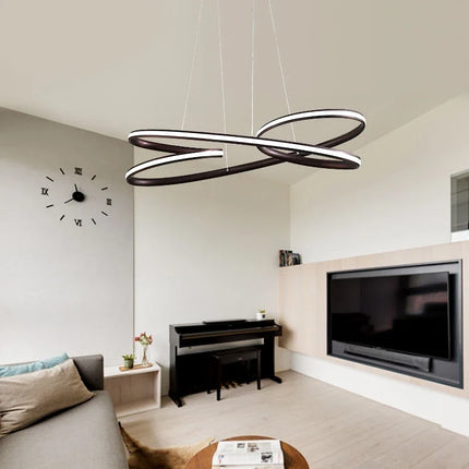 Suspension circulaire LED nordique à intensité variable — LZ4X9P2