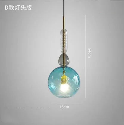 Suspension en verre au design moderne pour décoration intérieure — LZ4X9P