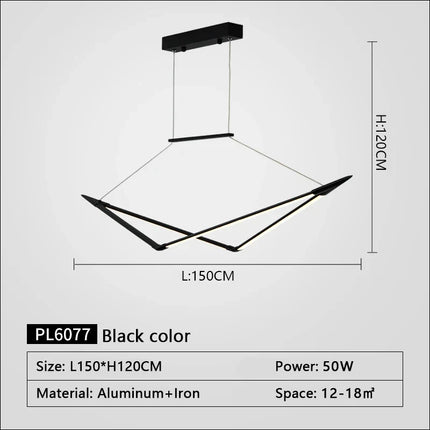Suspension LED dimmable pour éclairage moderne et élégant — LZ4X9P7Q