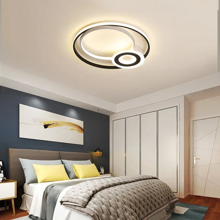 Plafonnier LED rond pour éclairage intérieur décoratif moderne — LZ4T9XQ