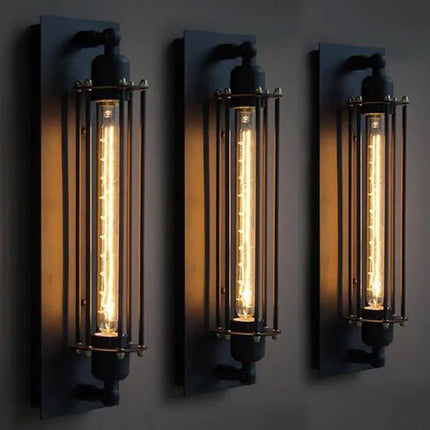 Applique murale LED style rétro américain pour balcon et café — LZ4X9P2