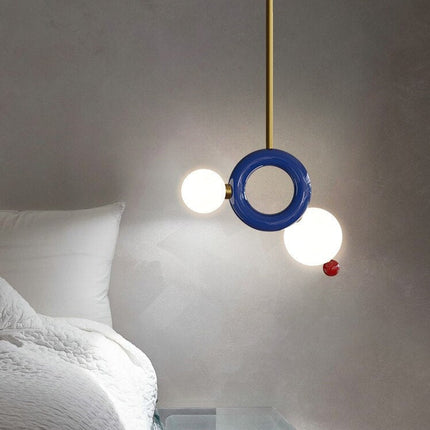 Suspension design en métal avec boules colorées Ginna — LZ4M9XQ