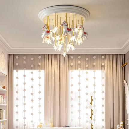 Lustre LED romantique pour décoration intérieure chaleureuse — LZ4X9M