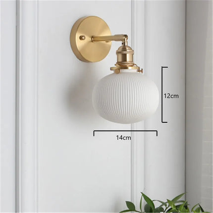 Applique murale en porcelaine blanche au design nordique élégant — LZ4QX9