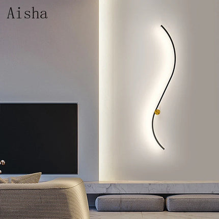 Applique murale LED moderne et créative pour décoration intérieure — LZ4G7XQ
