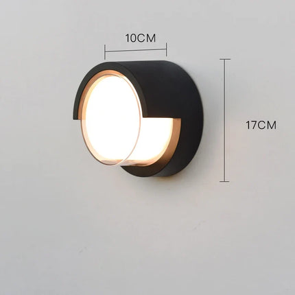 Applique murale extérieure moderne étanche IP54 pour porche et jardin — LZ4X9T2
