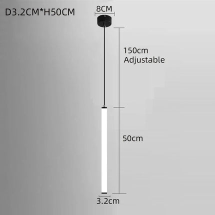 lustre moderne à led pour table et bar élégant