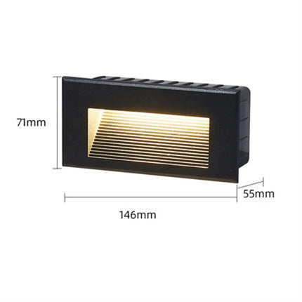 Applique murale LED étanche pour éclairage extérieur jardin et escaliers — LZ4X7P9