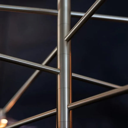 Lustre LED fait main à fleurs pour intérieur créatif — LZ4X9P2Q