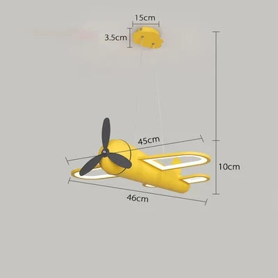 Suspension LED design nordique intelligente pour chambre d'enfant — LZ4X9J