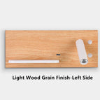 Grain de bois clair-gauche