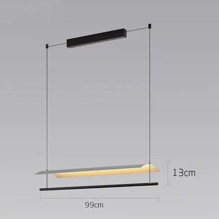 Lustre LED minimaliste design