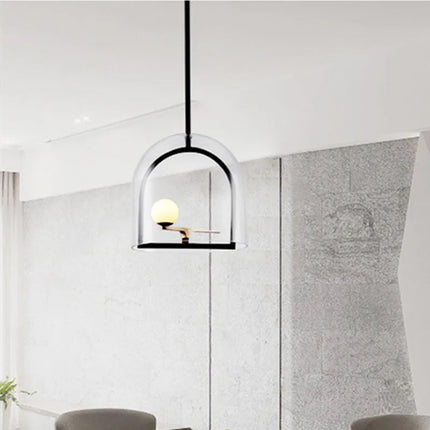 suspension oiseau minimaliste géométrique design créatif et moderne