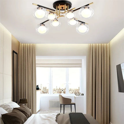 Plafonnier suspension nordique simple pour décoration intérieure — LZ4X9T