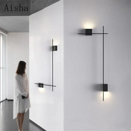 Applique murale design avec éclairage créatif pour intérieur — LZ4X9Q2