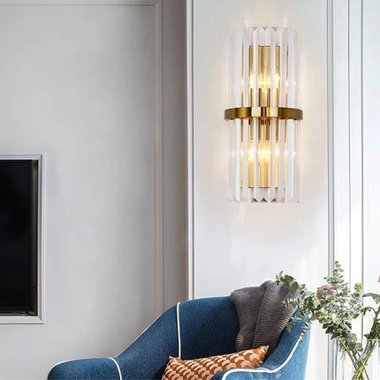 Applique murale de luxe en cristal pour décoration intérieure — LZ4X9T