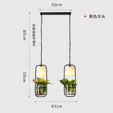Suspension industrielle en fer style moderne chinois — LZ4X9JQ