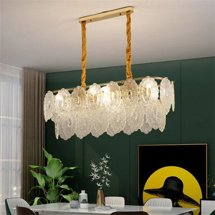 Lustre en cristal au design moderne pour une ambiance élégante — LZ4X9T2