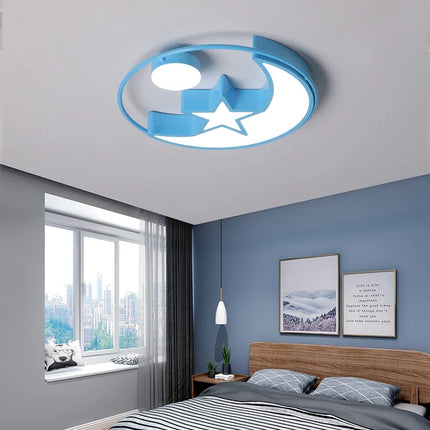 Plafonnier LED décoratif pour chambre et école maternelle — LZ4X9P2
