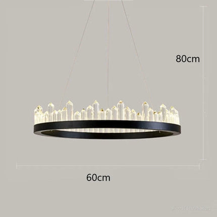 Suspension moderne en cristal pour décoration intérieure élégante — LZ4X9T2